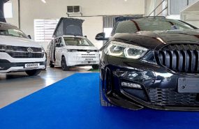 BMW 118 i MSPORT AERODYNAMIC TETTO 19″ BLACK H&K HUD