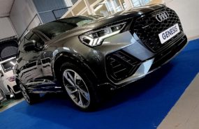 Audi Q3 Sportback TDI SLINE QUATTRO BLACK 19 MATRIX GANCIO